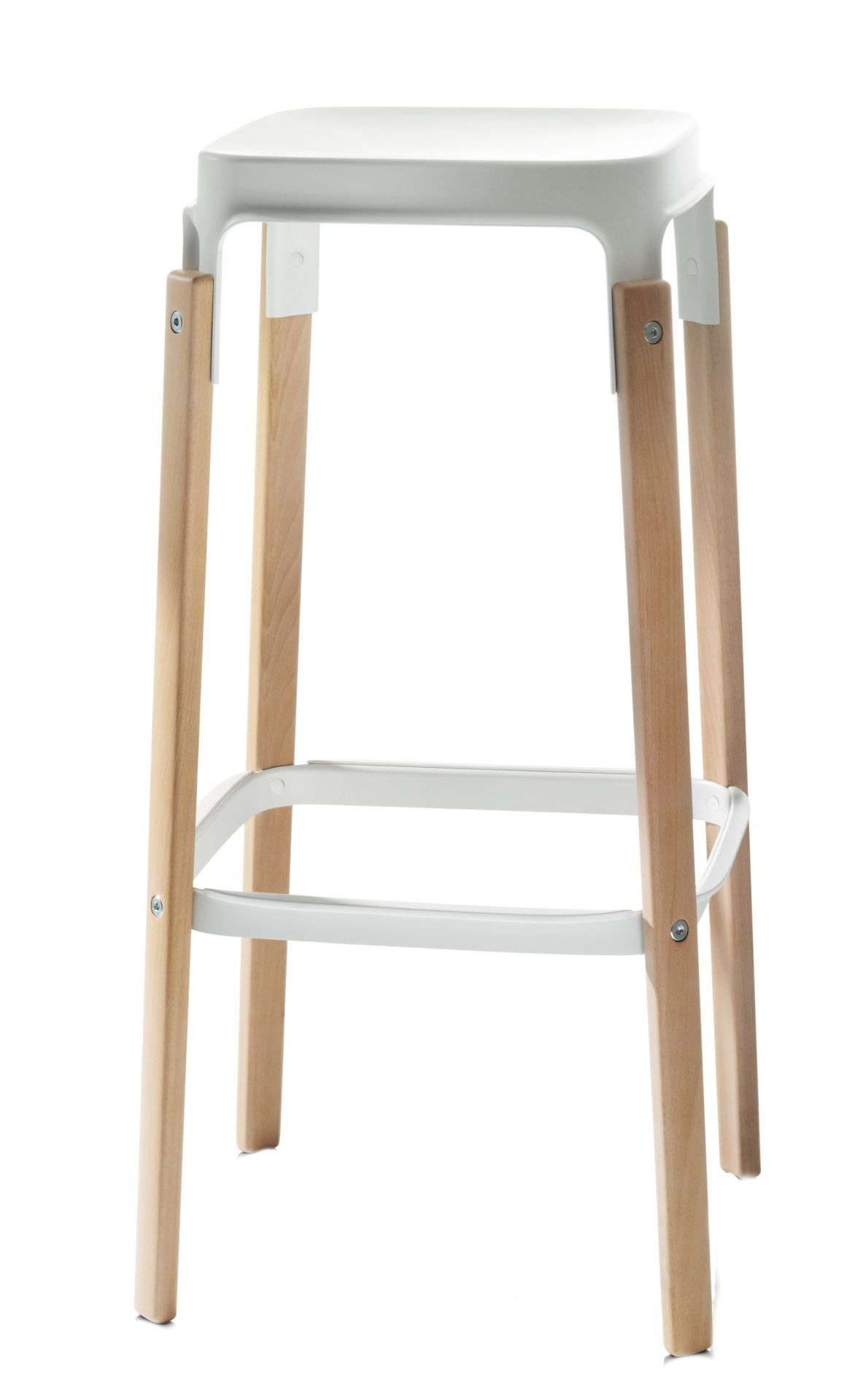 Steelwood Barstool H 78 cm Magis